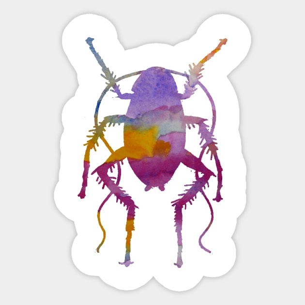 Cockroach Sticker by BittenByErmines